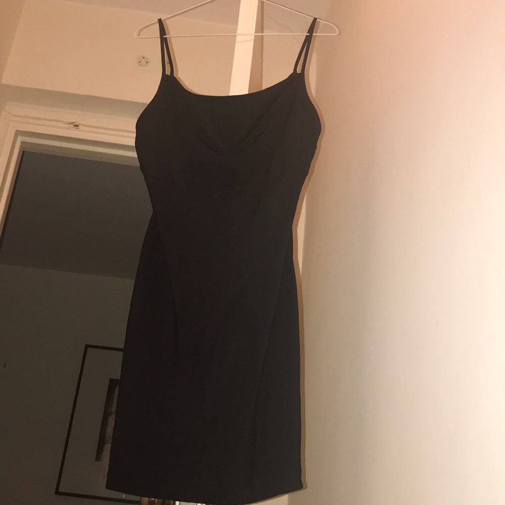 Sexy slouchy neckline dress